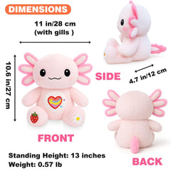 KUMANEKO axolotl sticker sheets for customizing outfits and bags.