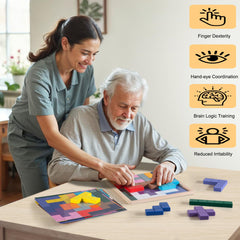 KUMUNI memory-style game supports dexterity and calm, engaging activity at home.