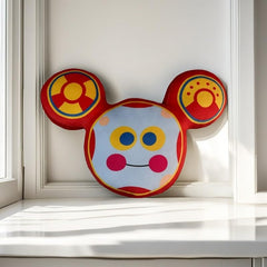 KUNZEMU mouse head plush office-friendly, adds warmth to work areas.