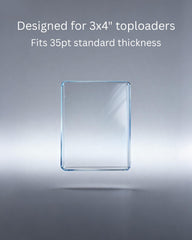KUOOKING Toploader Binder capacity 288 cards keeps collections organized and ready.