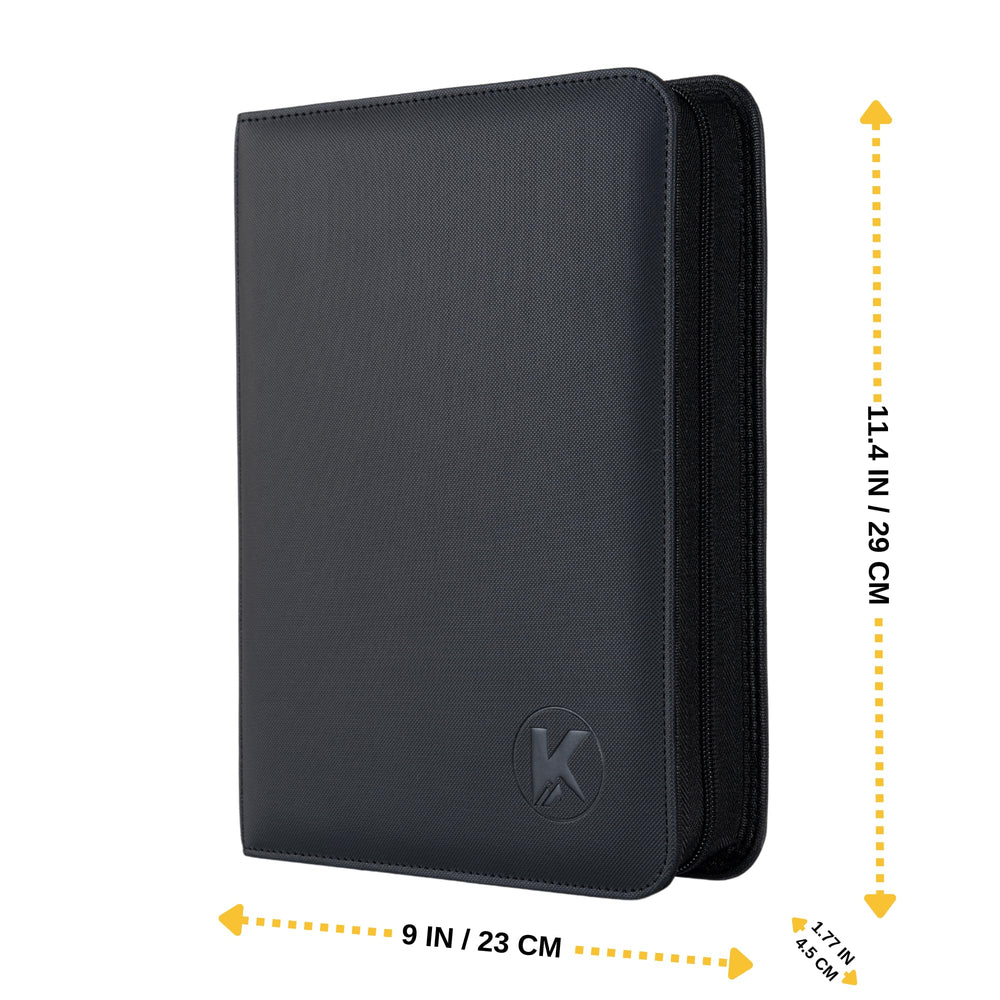 KUOOKING Toploader Binder dust-isolating design helps preserve card quality.
