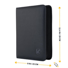 KUOOKING Toploader Binder dust-isolating design helps preserve card quality.