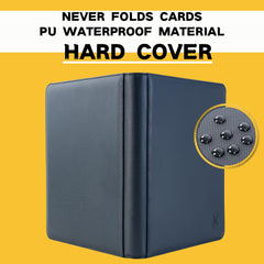 KUOOKING Toploader Binder side-loading design enables easy insertion and reading.