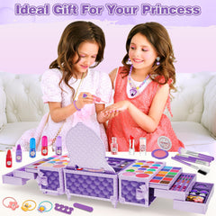 Kuovei 99pc vanity set encourages safe washable playtime