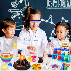 Kuovei Science Kit guidance cards help kids learn steps and principles.
