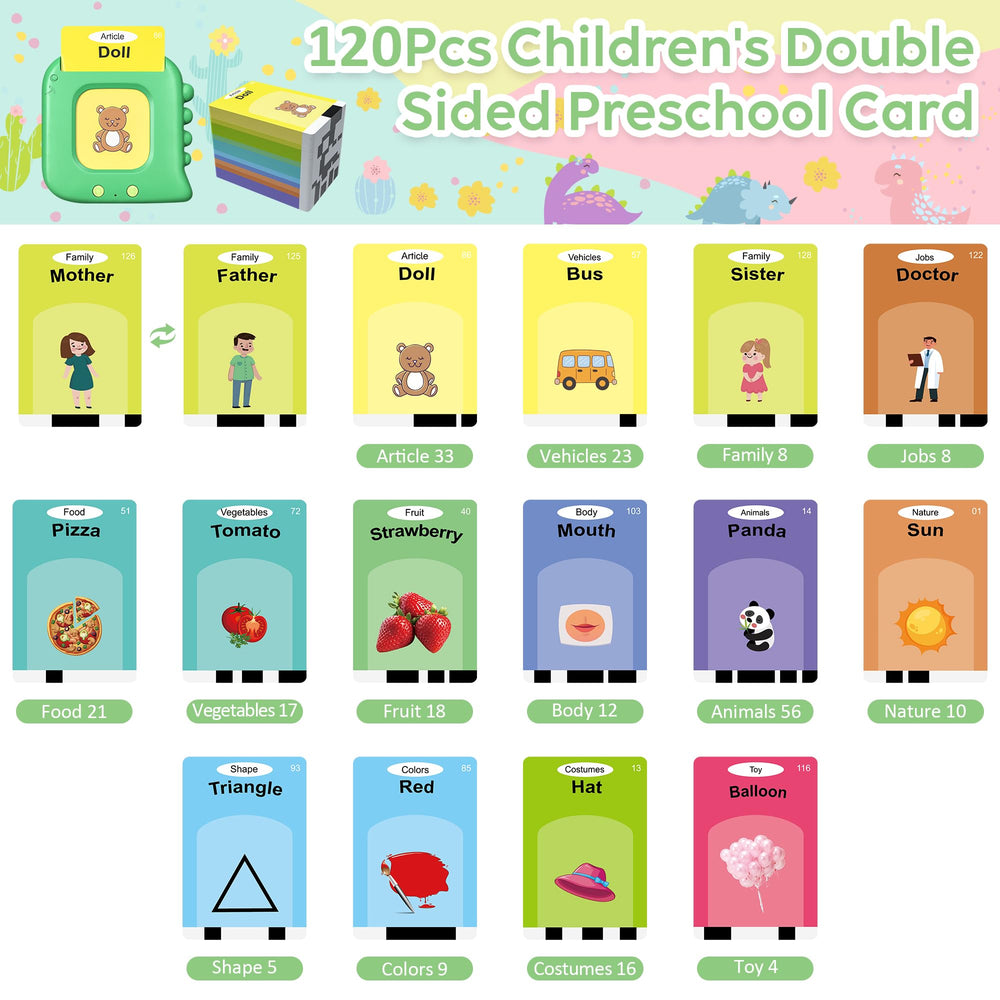 Kuovei animal cards supporting language learning through playful exploration.