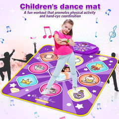 Kusntin Dance Mat Non-slip Durable Material: safe, reliable floor activity.