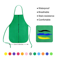 KUUQA non-toxic material apron keeps kids' clothes clean.