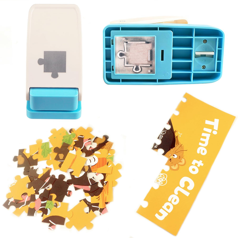 KW-Trio Puzzle Punch supports multiple materials for versatile projects.