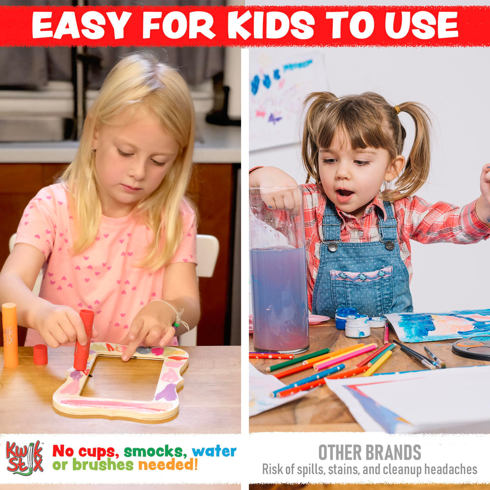 Kwik Stix Cuties non-toxic with ACMI AP Seal for safety.