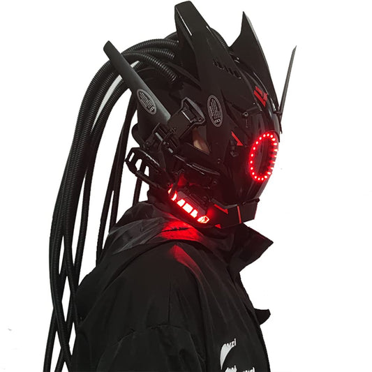 KYEDAY Punk Mask helmet with adjustable straps for a comfortable fit.