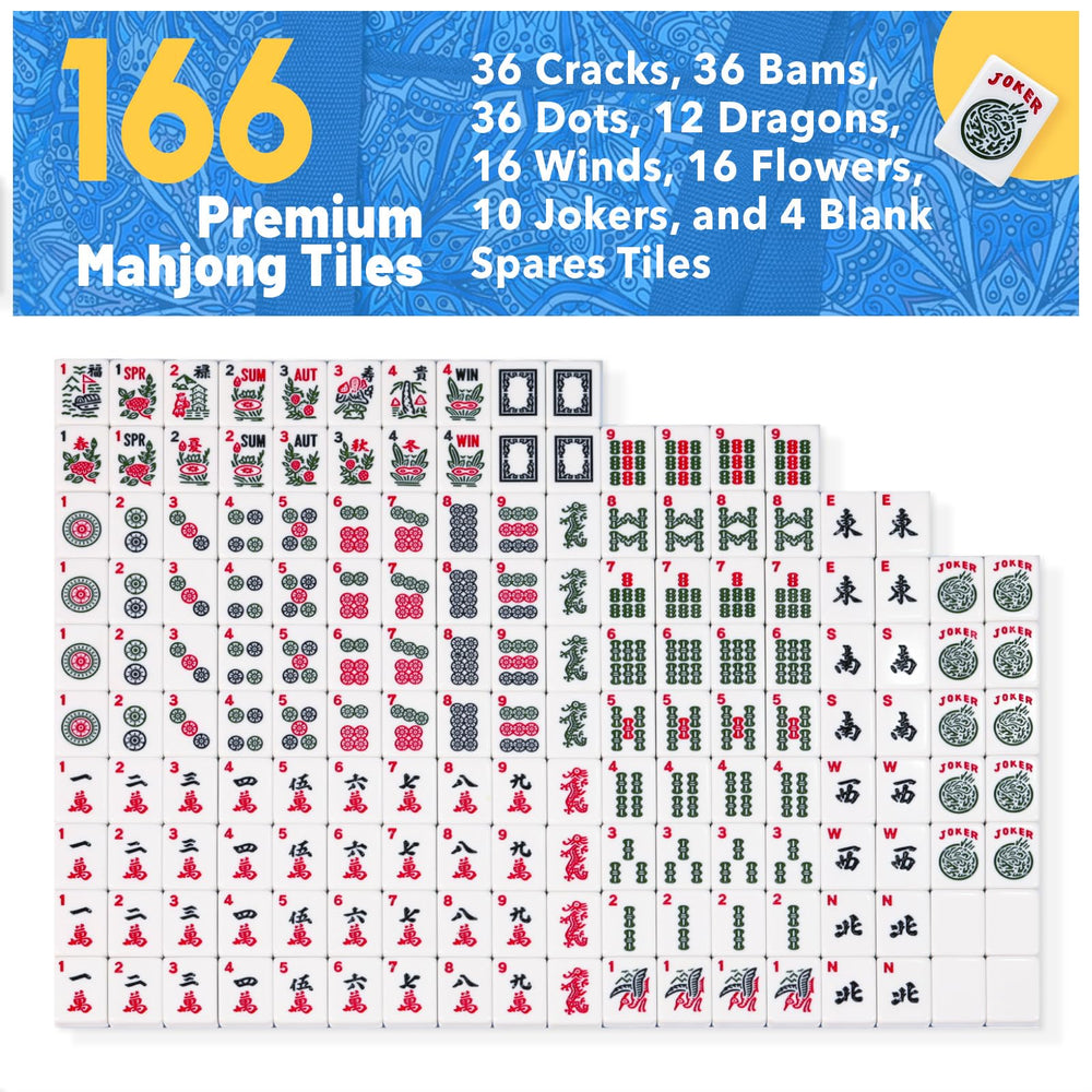 Travel-ready Kyerlish mahjong case for easy transportation