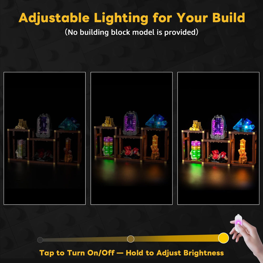 Kyglaring LED kit USB-powered for brighter lights during play and display