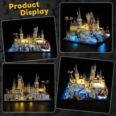 Kyglaring light kit powers from USB or batteries for flexible setup.