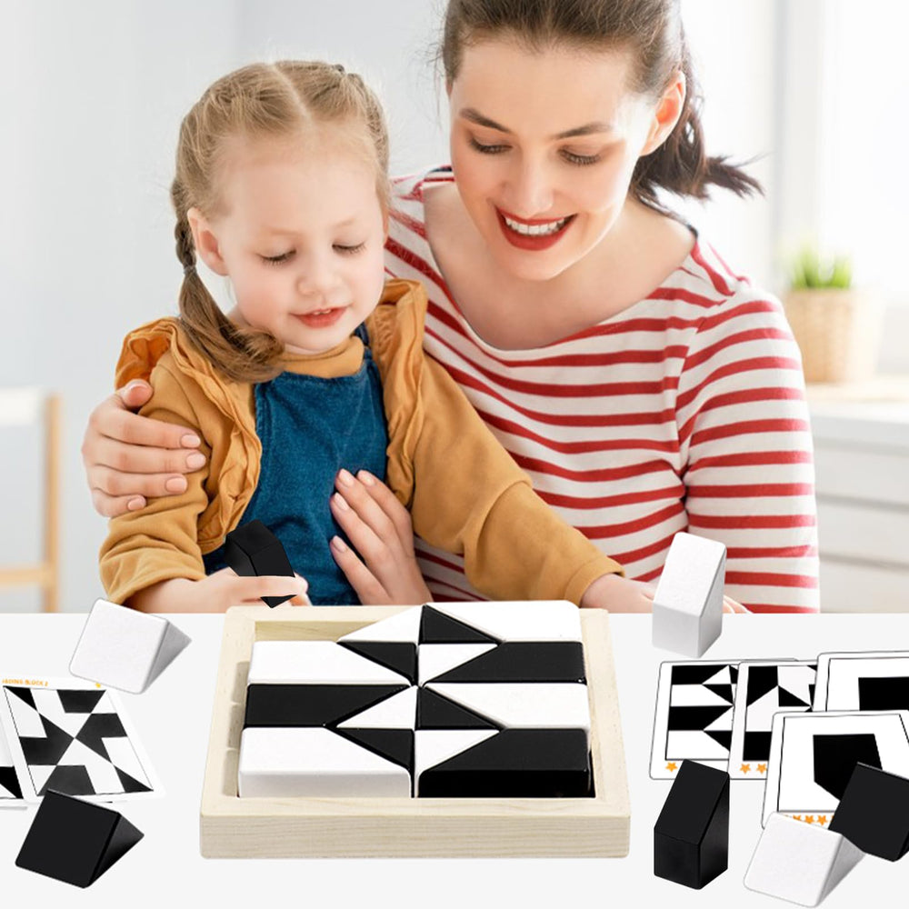 kykake Puzzle Blocks suitable for ages 3 and up, encouraging early problem solving.