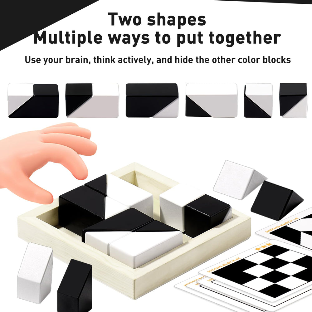 kykake Puzzle Blocks with smooth edges ensuring safe handling during learning.