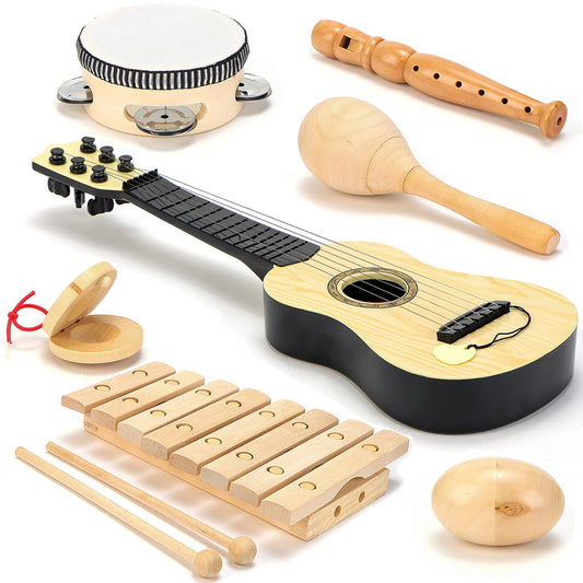 L Learning Toy Boxes wooden xylophone for toddlers with natural finish and rich tones