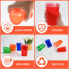 L LIKED 12oz kids sippy cups with blue lid and straw, perfect for school lunch.