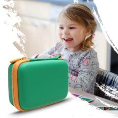 L LTGEM 300+ card case 360-degree zipper for quick access