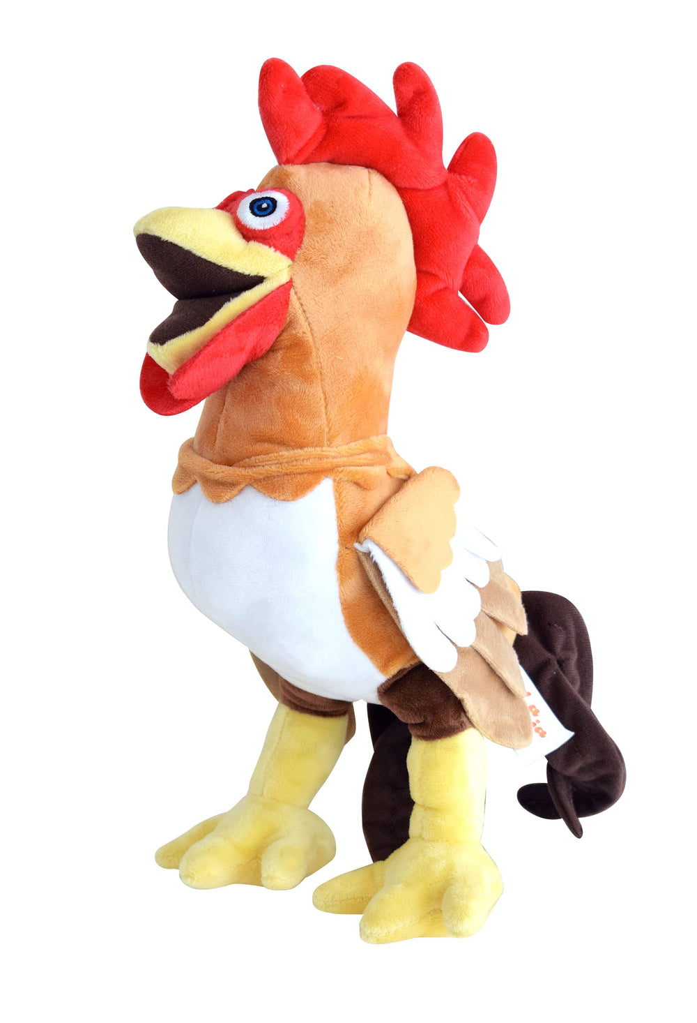 La Granja De Zenón Gallo Bartolito 14-in musical plush front view invites interactive play.