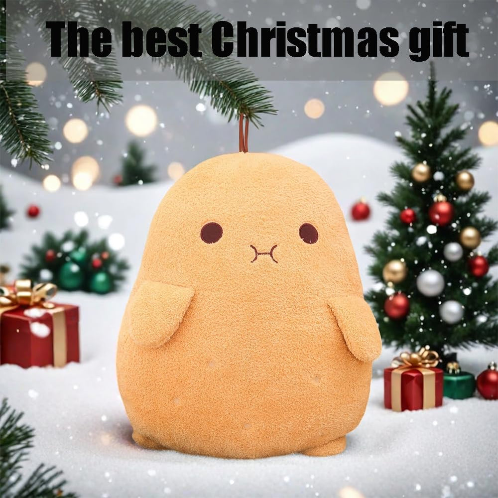 Labauxite potato plush holiday decor brings festive whimsy to celebrations.