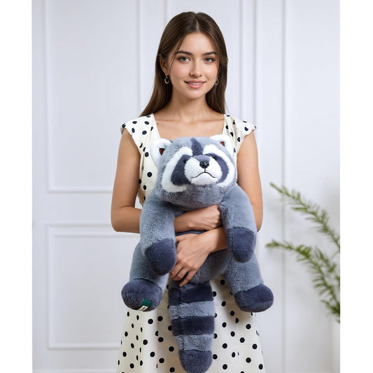Labauxite raccoon plush full-body pillow for cozy naps