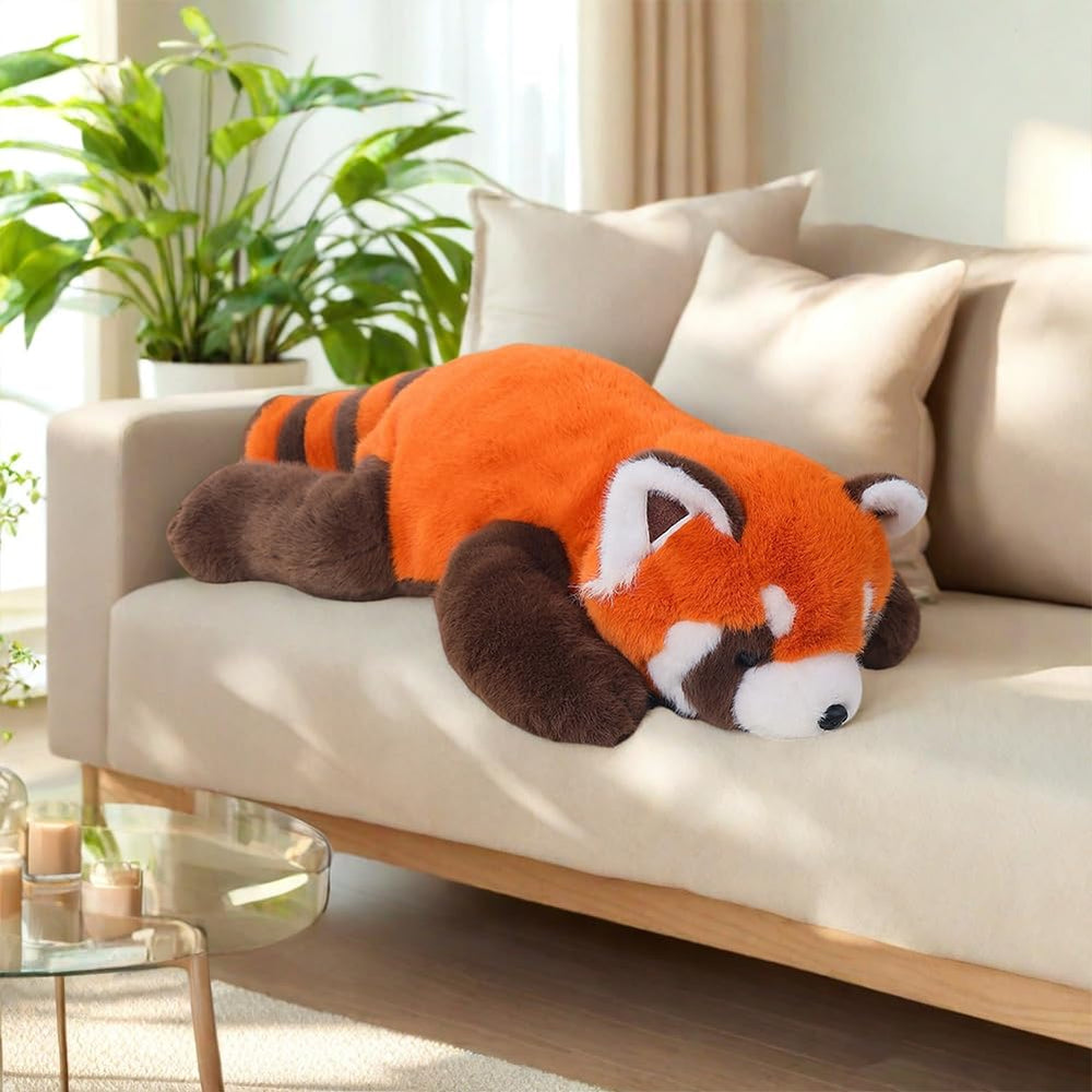 Labauxite panda plush room decor, adds cute warmth to kids' spaces.