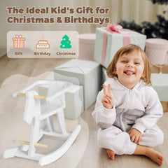 Labebe wooden rocker makes a thoughtful birthday gift for toddlers.