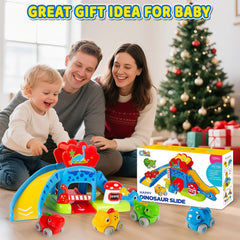 LACCHOUFEE educational dino play setup for kids
