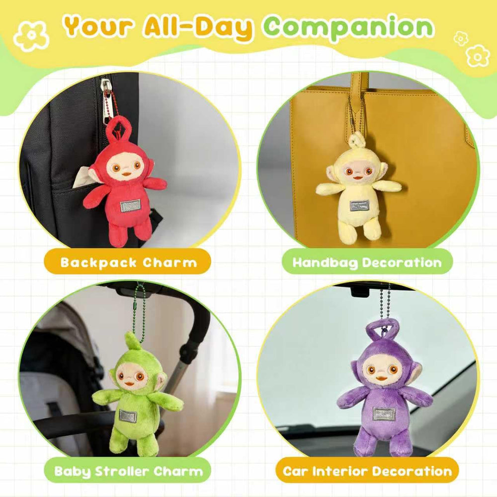 Lacioun Teleatuandbbies 4-piece plush collection for gifting and collecting.