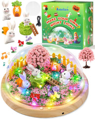 Laclun bunny night light assembly kit for creative DIY fun and learning.