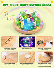 Laclun independent light and music switches