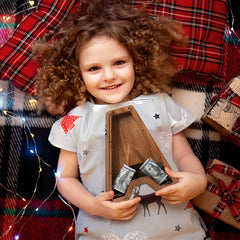 Ladenk Piggy Bank Letter A gift packaging ideal for birthdays