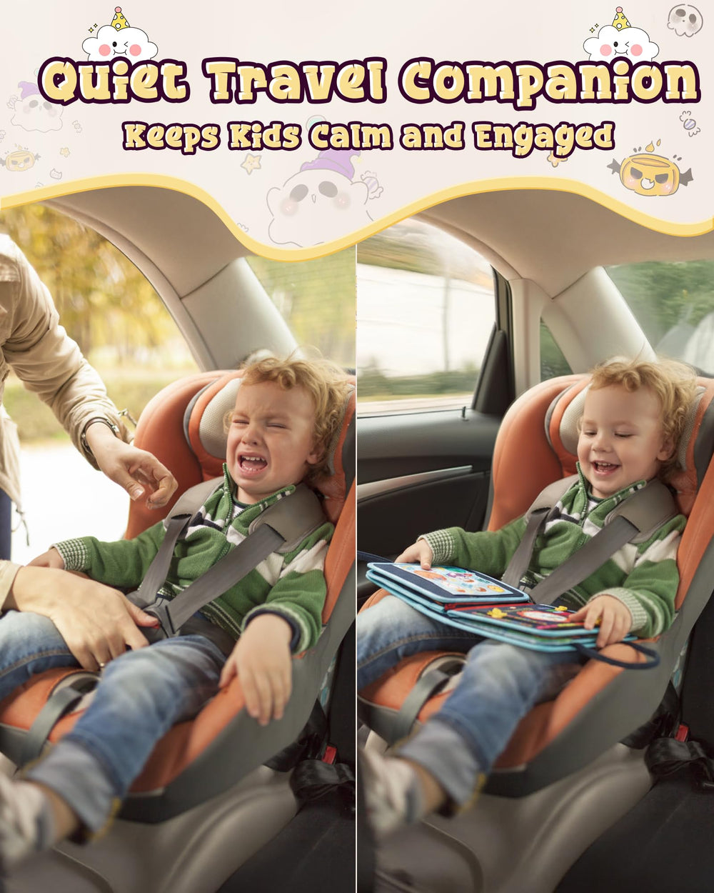 LADFAR Busy Board showing buttons and laces for dressing skills practice