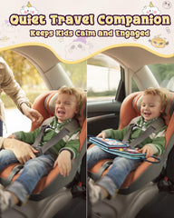 LADFAR Busy Board showing buttons and laces for dressing skills practice