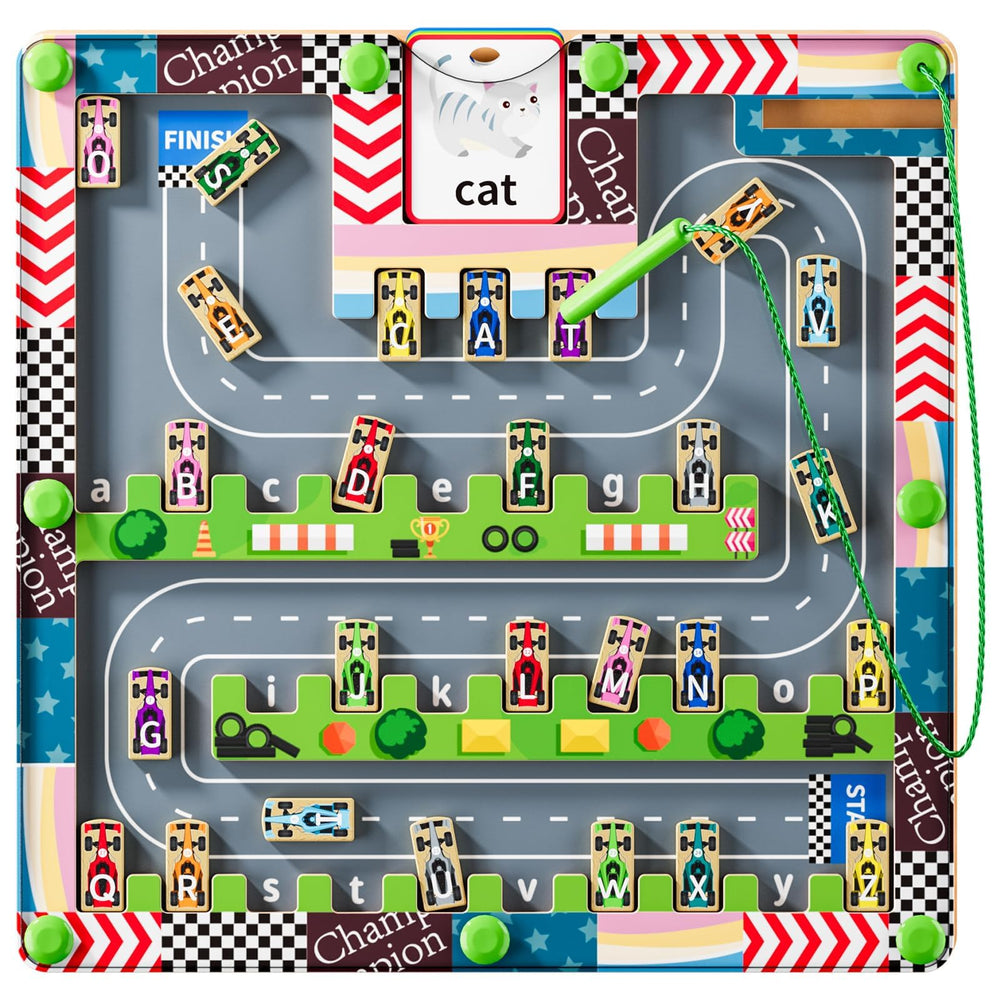 LADFAR Magnetic Maze bead sliding for fine motor practice and focus.