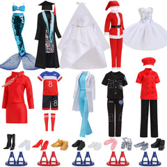 Lady Cat 51-pcs themed doll outfits collection for imaginative play and storytelling.