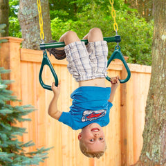 LadyRosian kids and adults enjoy safe swinging moments.