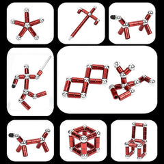 Lafoxla fidget pen transformable red for creative forms and writing