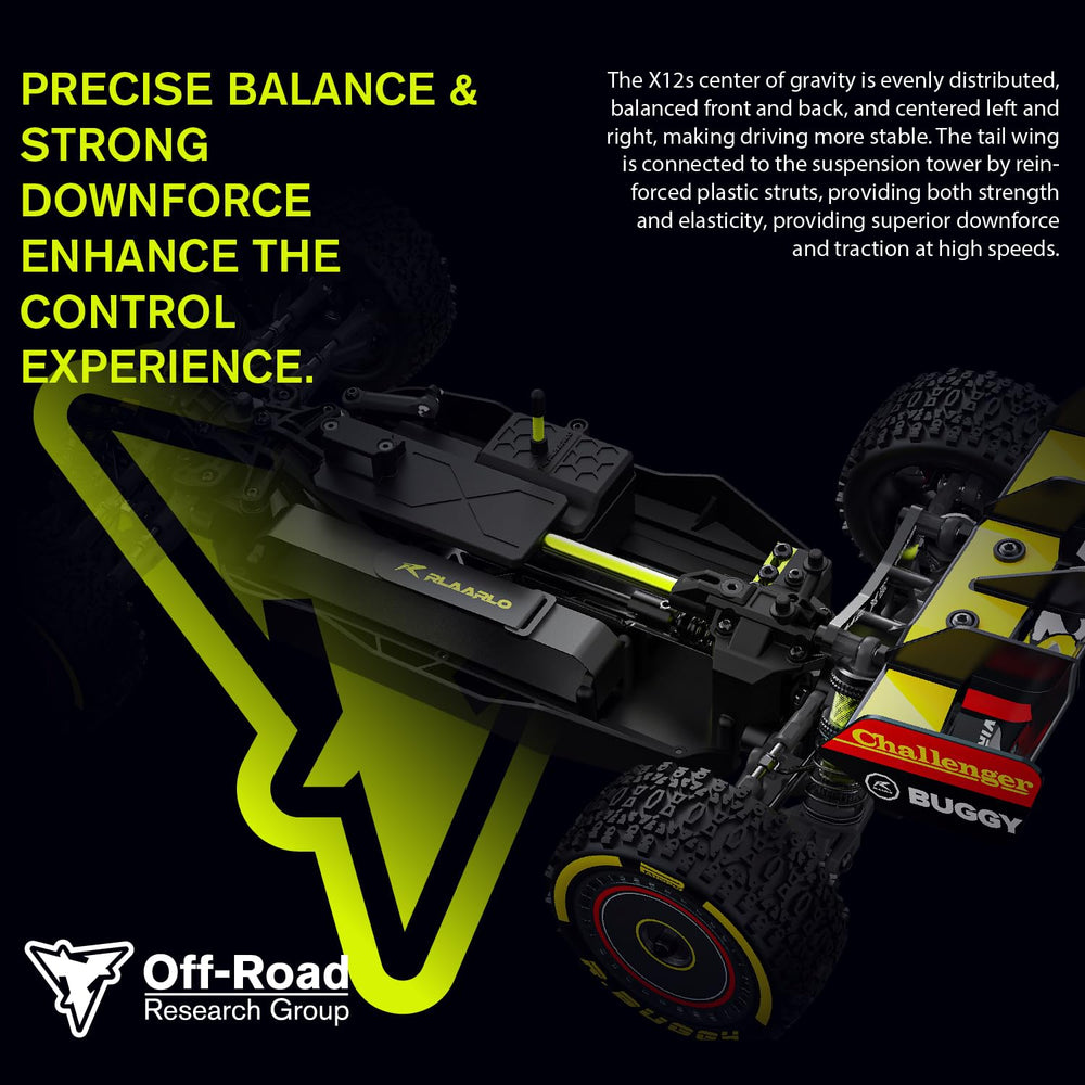 LAFPACY RLAARLO chassis detail highlights aluminum frame and heat dissipation.