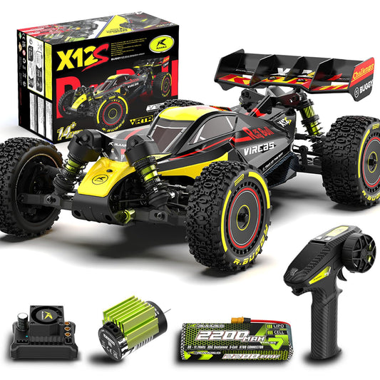 LAFPACY RLAARLO front view highlights rugged all-terrain chassis for off-road sessions.