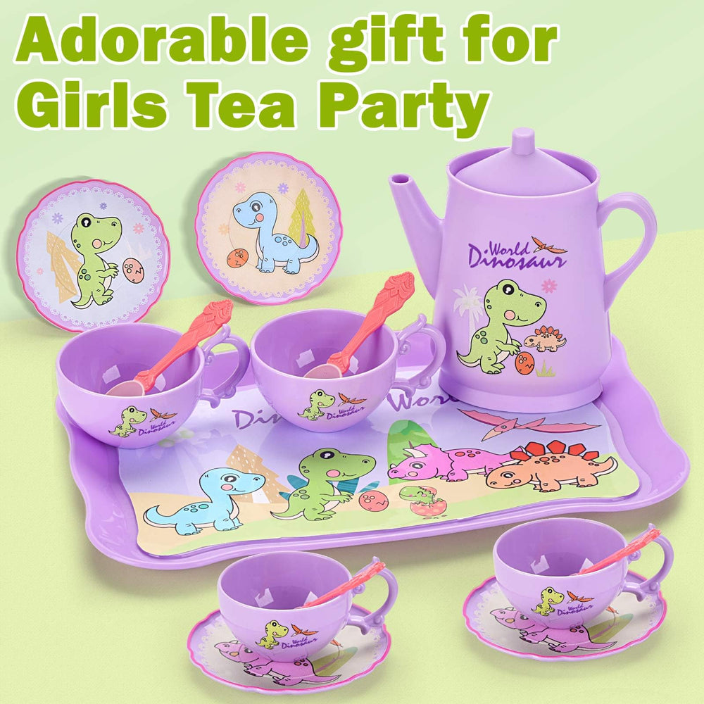Lajeje tea set cups provide smooth rims for safe, comfortable sipping re-enactments.