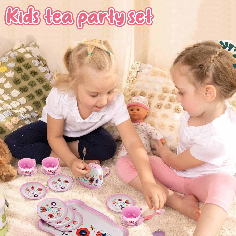 Lajeje two-tier cake stand to display layered creations during play