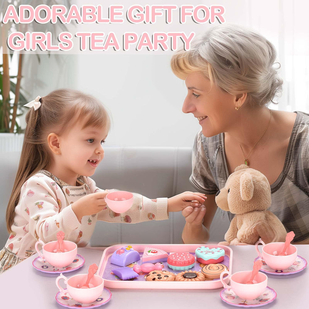 Lajeje dessert pieces add sparkle to tea time pretend play
