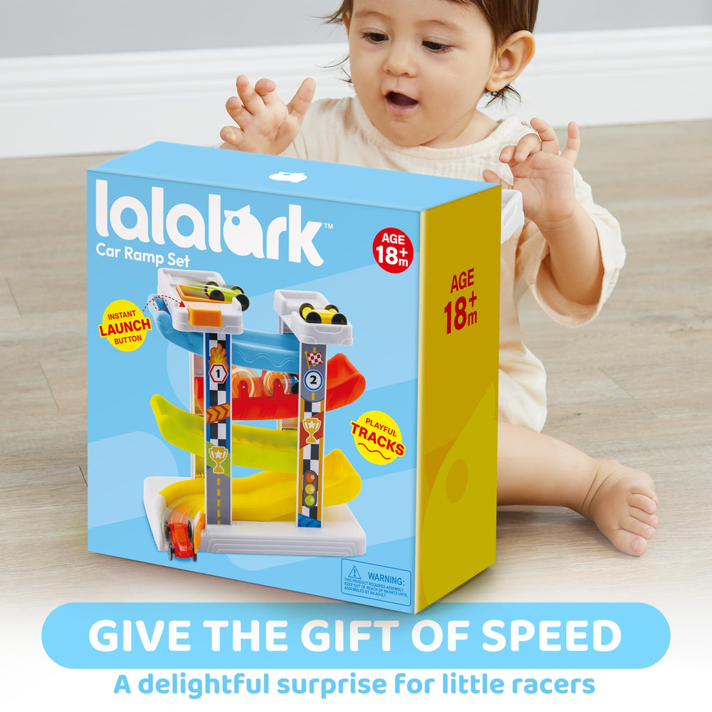 lalalark Birthday Gift Playset creates memorable occasions with multi-track fun