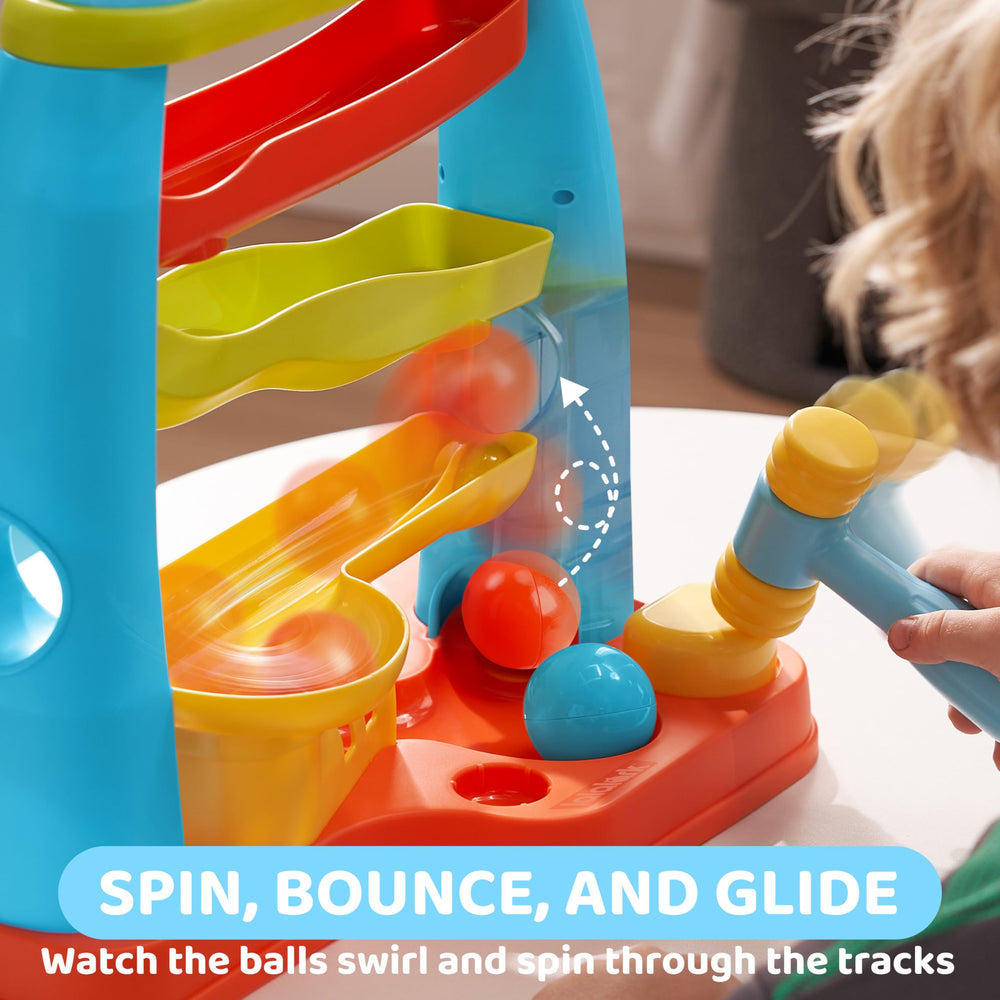 lalalark colorful balls capture attention and encourage sensory exploration.
