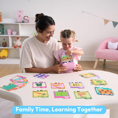 Lalalark volume control enables comfortable listening during play.