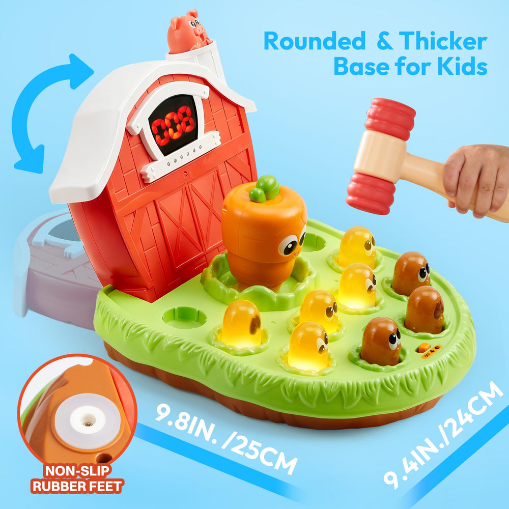 lalalark Whack a Mole safe, kid-friendly design for安心 play.