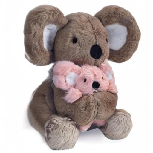 Lambs and Ivy Calypso Koalas soft long-pile minky fabric invites snuggles.