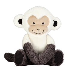 Lambs & Ivy Charlie monkey face plush for cozy cuddles and imaginative play.